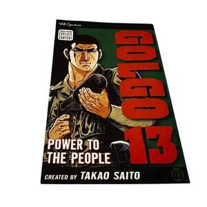 Golgo 13 Issue 3 Takao Saito Viz Signature Manga Graphic Novel English Language